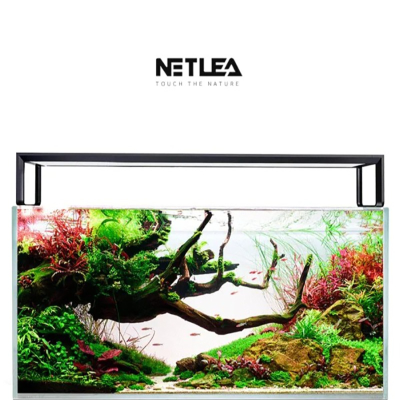 Planted Aquarium Aquascape - Netlea AT5S V4 スマートWiFiアプリ制御 フルスペクトル水槽植物育成ライト 魚水槽