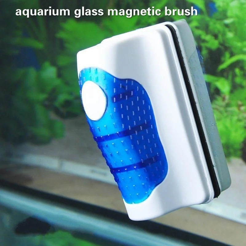 Planted Aquarium Tools - 水族館用の超磁性ガラススクレーパー,洗浄ブラシ
