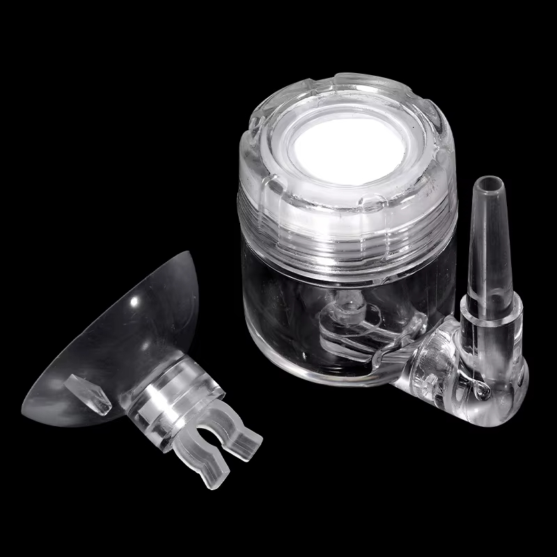 Planted Aquarium Tank Kit - 透明アクリル水槽CO2ディフューザーアトマイザーキット、プランテッド水槽アクアスケープ用高効率二酸化炭素精製器