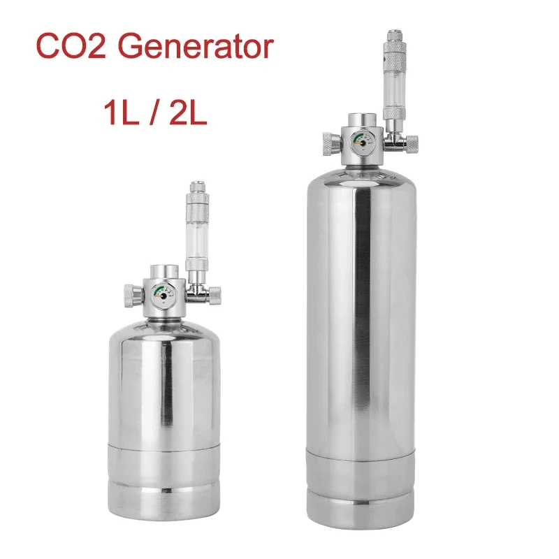 Planted Aquarium Tank Kit - CO2 発生器システムキット水族館 DIY 水槽 CO2 シリンダー発生器システム二酸化炭素リアクターキット植物魚用