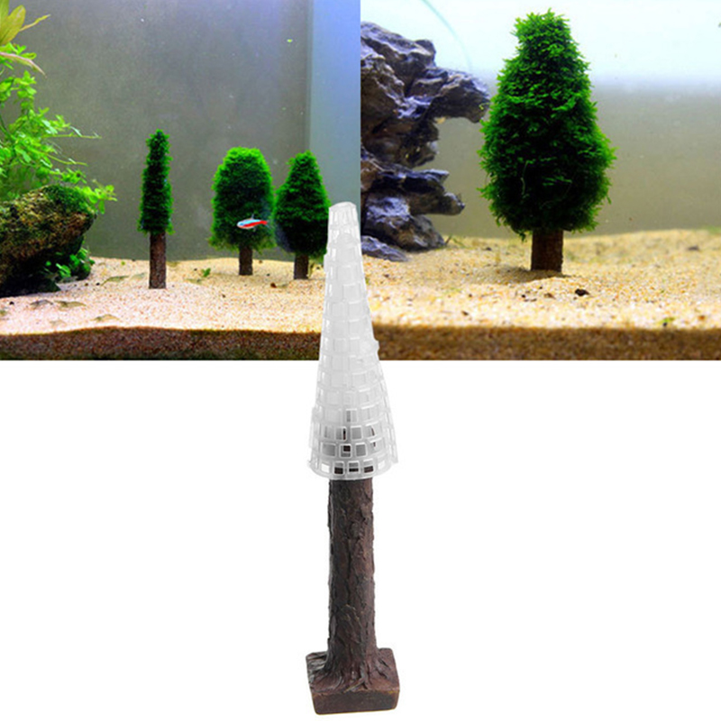Aquarium Planted Tree - 水族館の風景装飾、水槽、造園、装飾、シミュレーション、クリスマス、苔の木、植物の成長
