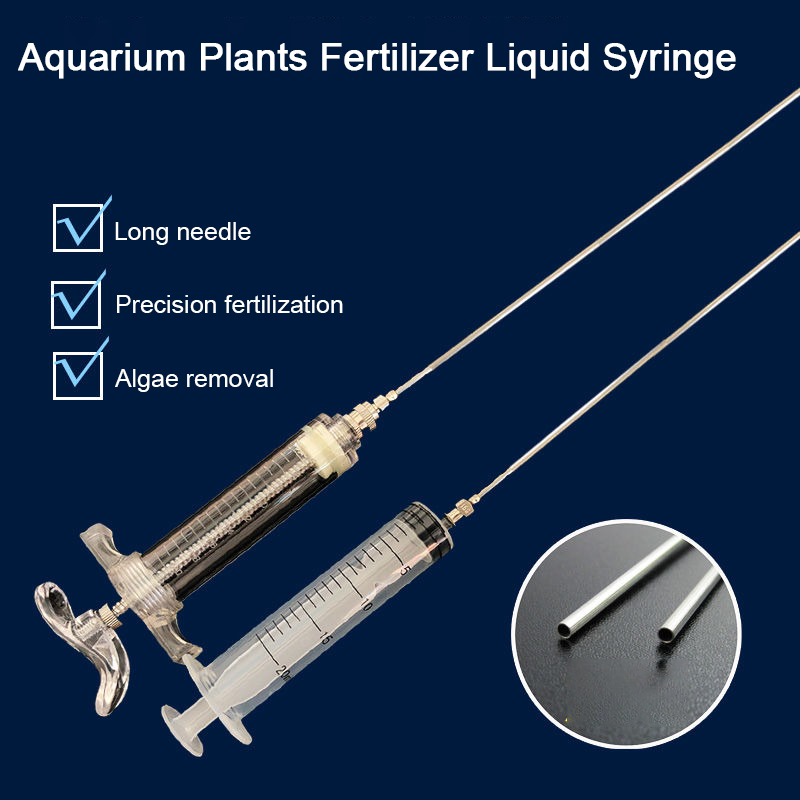Aquarium Plant Liquid Fertilizer - 水族館の植物の成長健康肥料液体注射器 30 センチメートル 50 センチメートル水槽インジェクター草タンク水族館ツール