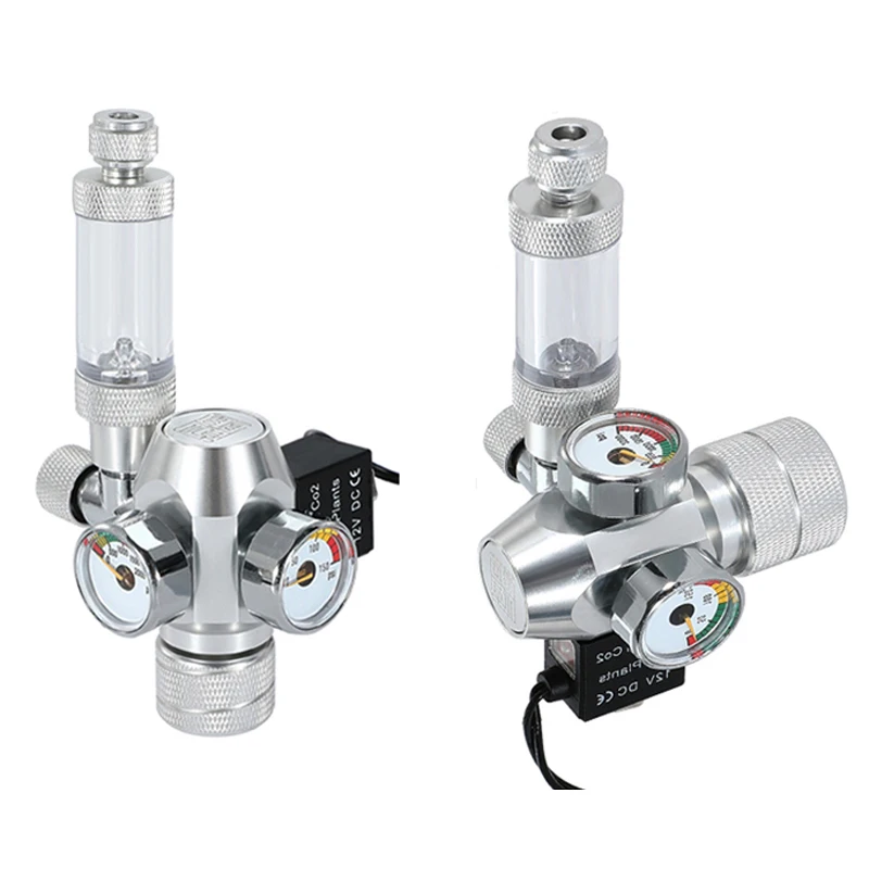 Planted Aquarium Co2 - 新しいDIY水槽CO2レギュレーター電磁弁バブルカウンターCO2制御システム水槽CO2減圧弁