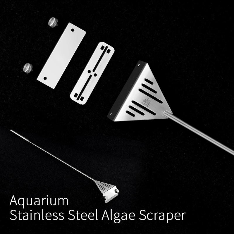 週アクアステンレス鋼水槽メンテナンスツールレベラー藻類スクレ - Planted Aquarium Tools のレビューと価格