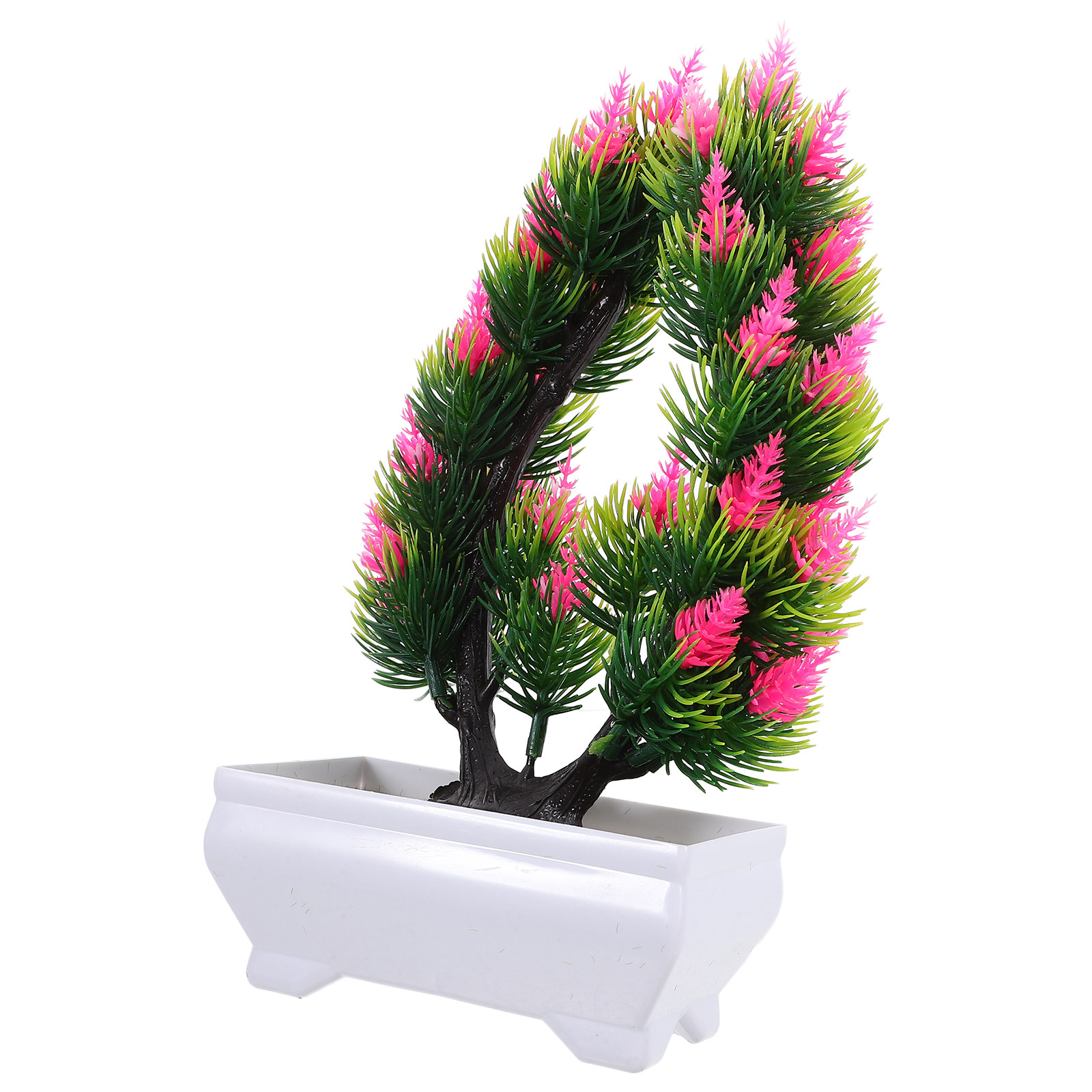 2個セット エレガントな人工盆栽 人工植物 鉢入り 鮮やかな - Aquarium Planted Tree のレビューと価格