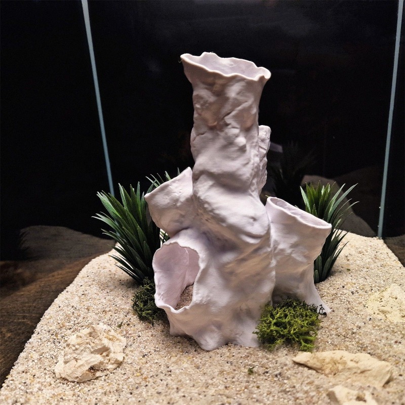 ホットセール 3Dプリント サンゴトンネル 隠れ家 植物イン - Aquarium Planted Tree のレビューと価格