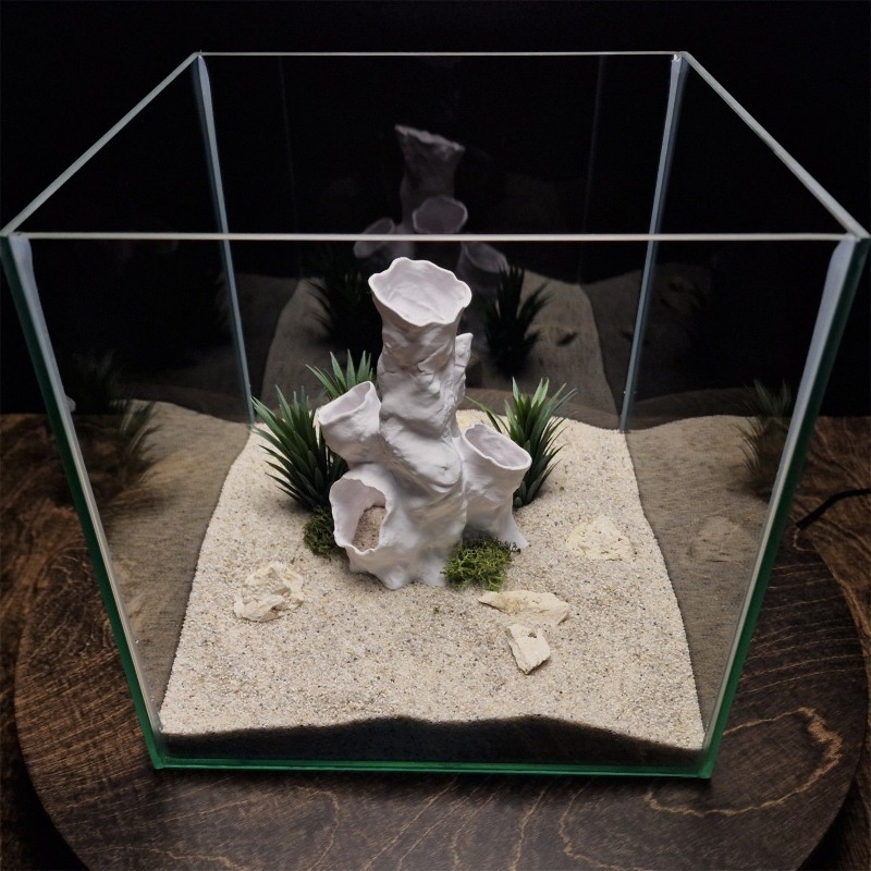 ホットセール 3Dプリント サンゴトンネル 隠れ家 植物イン - Aquarium Planted Tree のレビューと価格
