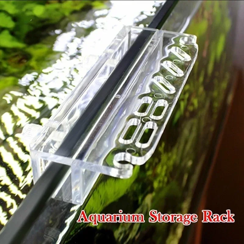 1 個新しい水族館植物ツール収納ラックアクリルホルダーピンセ - Aquarium Planted Fish Tank のレビューと価格