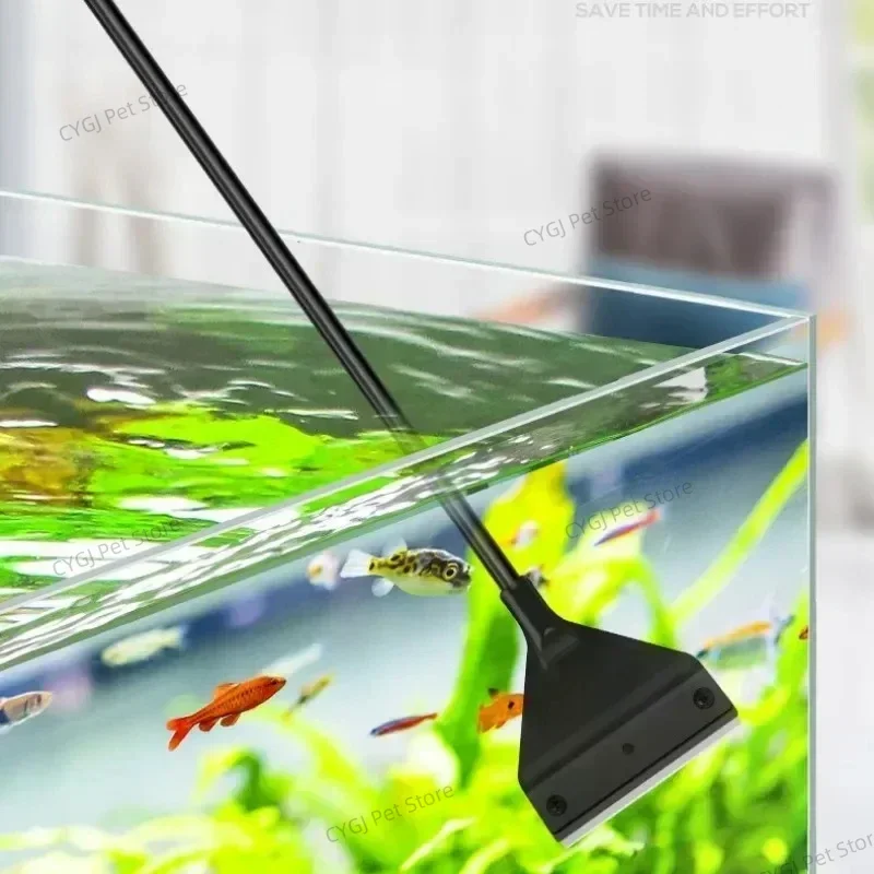 水槽クリーニングツールフラット砂藻類除去デュアルユースガラス - Planted Aquarium Tools のレビューと価格