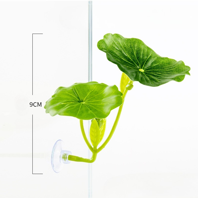 人工ベタリーフハンモック 強力な吸盤付き ストレス軽減 安全 - Aquarium Planted Tree のレビューと価格