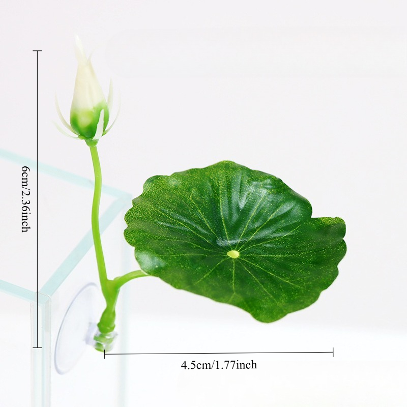 人工ベタリーフハンモック 強力な吸盤付き ストレス軽減 安全 - Aquarium Planted Tree のレビューと価格