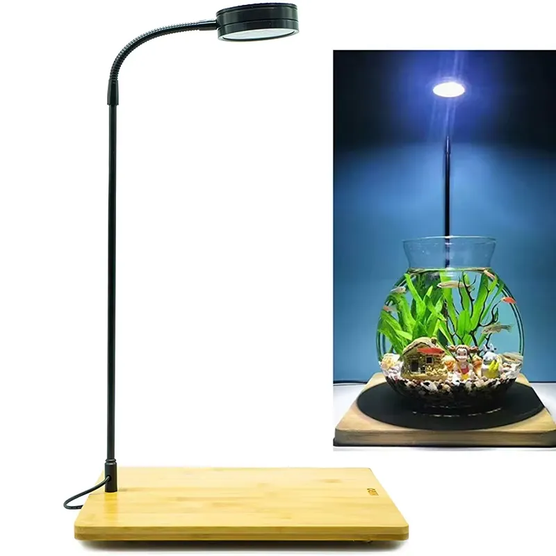 水槽、ベタ、鉢植え、多肉植物、ミニチュア風景用のフルスペクト - Planted Aquarium Betta のレビューと価格
