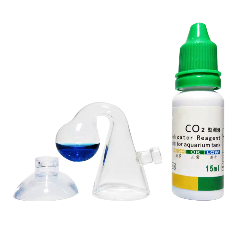 水族館 CO2 インジケーター DIY 水槽ガラス液体テスタ - Planted Aquarium Co2 のレビューと価格