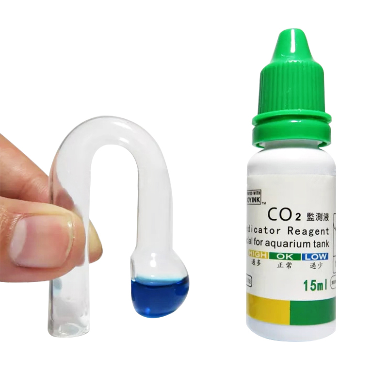 水族館 CO2 インジケーター DIY 水槽ガラス液体テスタ - Planted Aquarium Co2 のレビューと価格