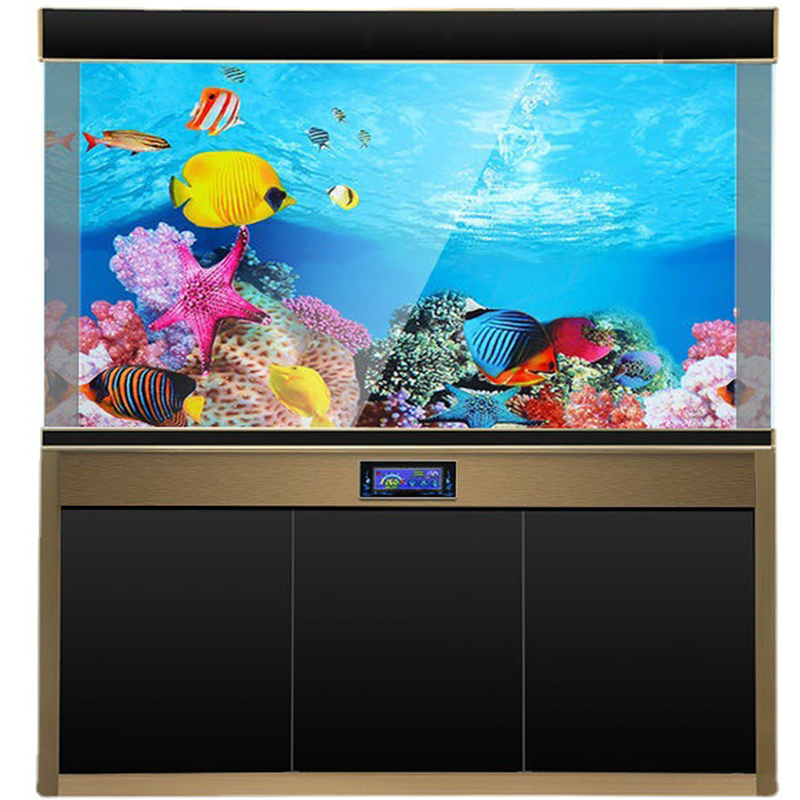 水族館用 3D 背景両面 HD 水槽風景ステッカー壁 Lan - Planted Aquarium Wallpaper のレビューと価格