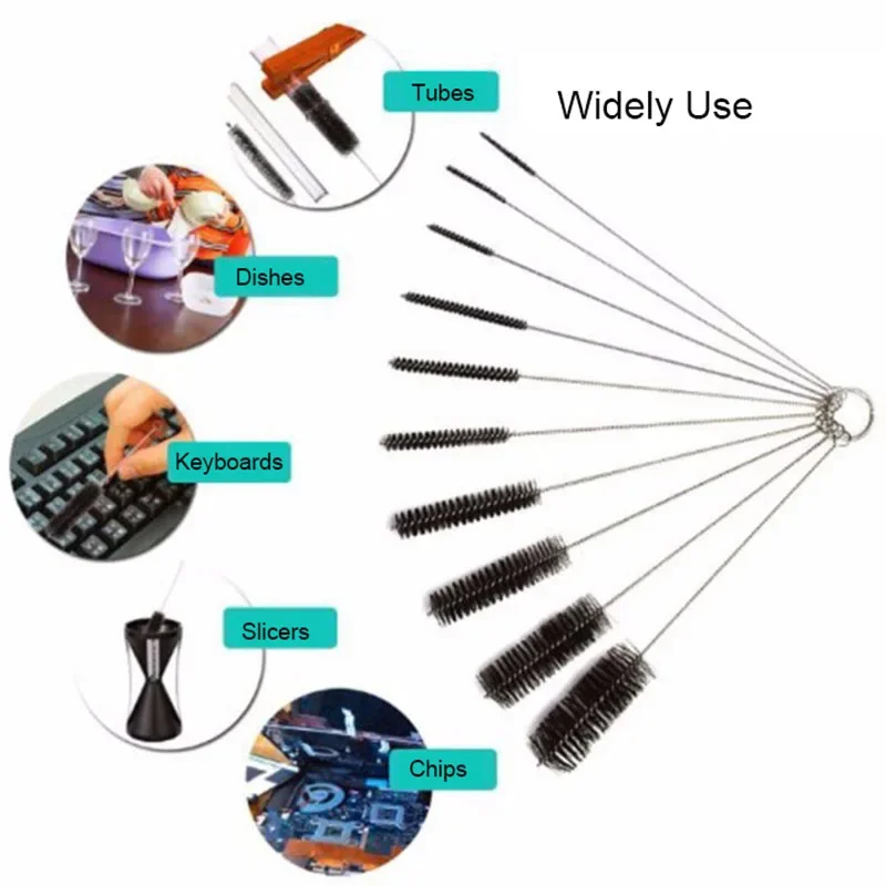 10 ピース/セット水族館チューブパイプクリーニングブラシス - Planted Aquarium Tools のレビューと価格