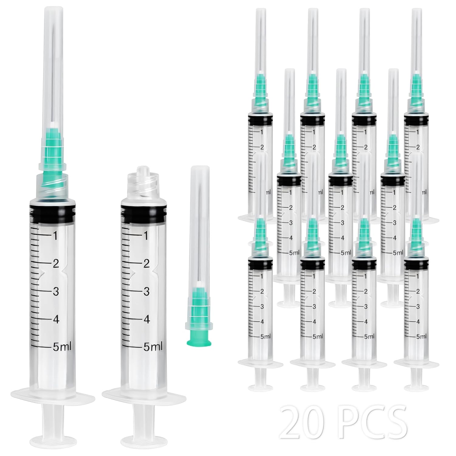 5ml ルアーロックシリンジ、ペットや家畜に適しています、工 - Aquarium Plant Order のレビューと価格