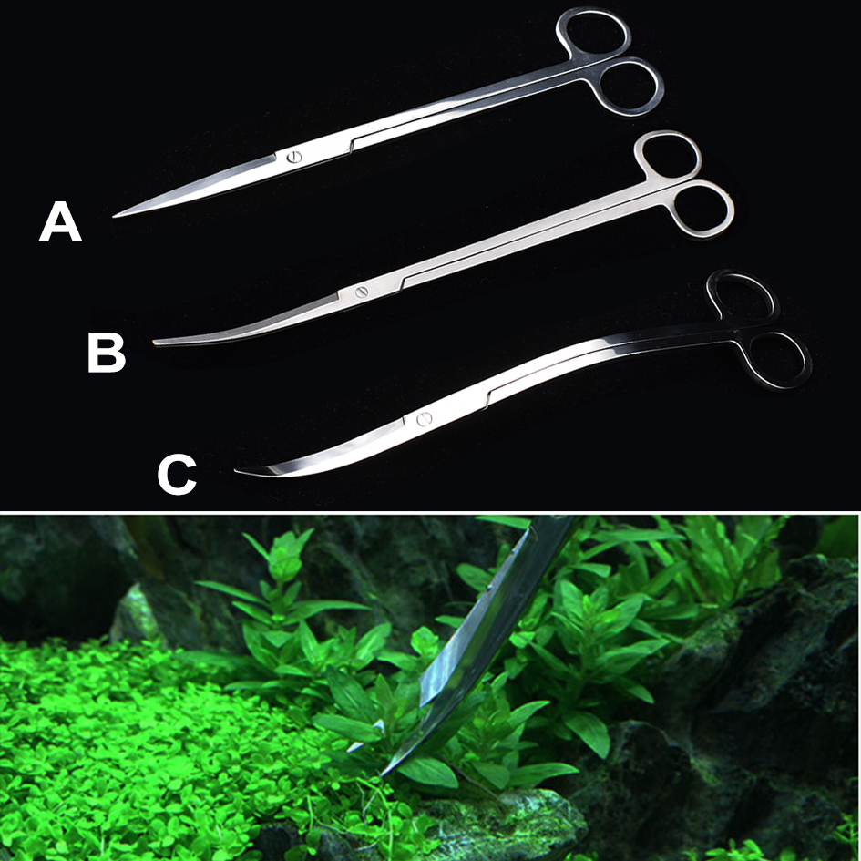 25 センチメートルステンレス鋼水族館はさみ水水生植物藻類海 - Planted Aquarium Tools のレビューと価格
