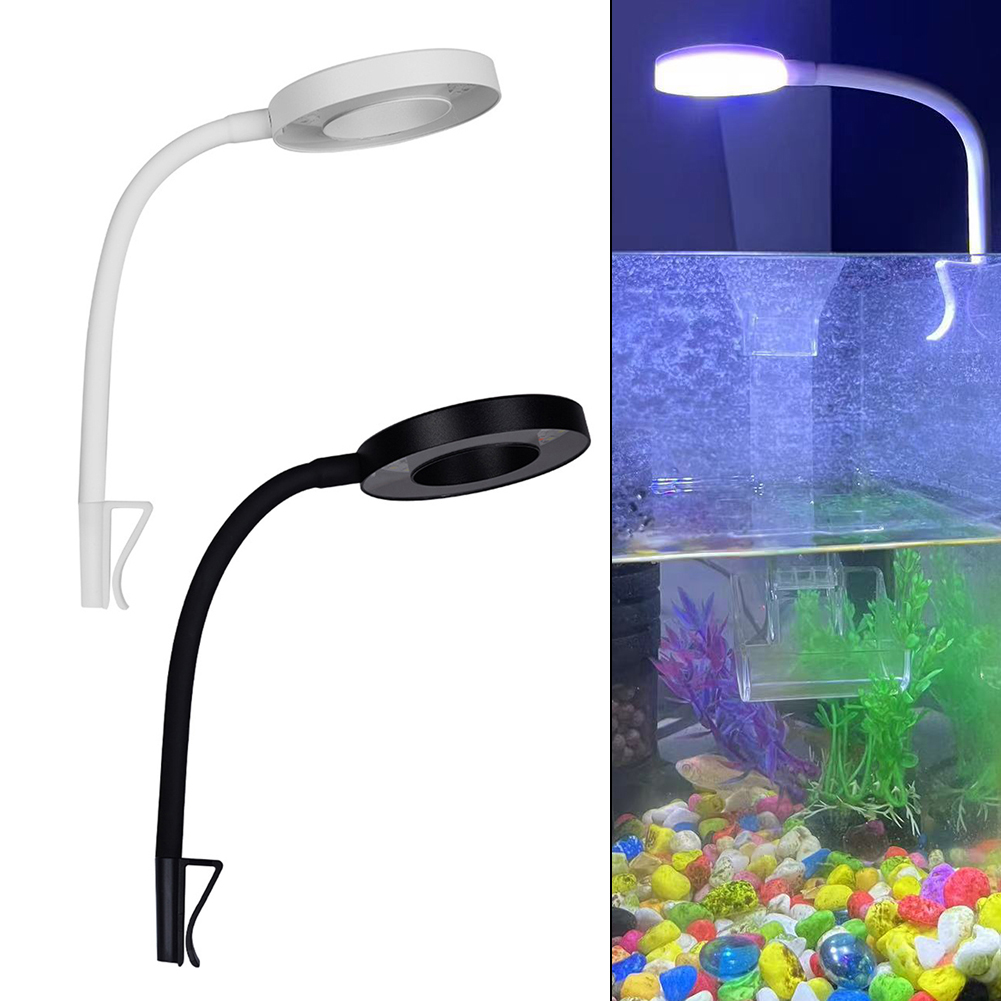 8W水槽ライト水草ライト防水クリップ式ランプ水槽用USBポー - Planted Aquarium Tank Kit のレビューと価格