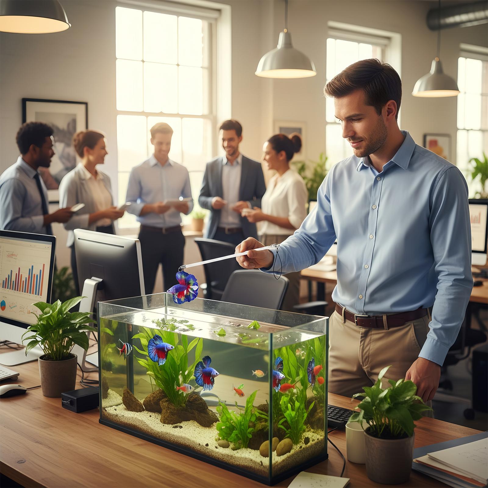 ベタ用フィッシュトレーニングワンド インタラクティブエンリッ - Planted Aquarium Betta のレビューと価格