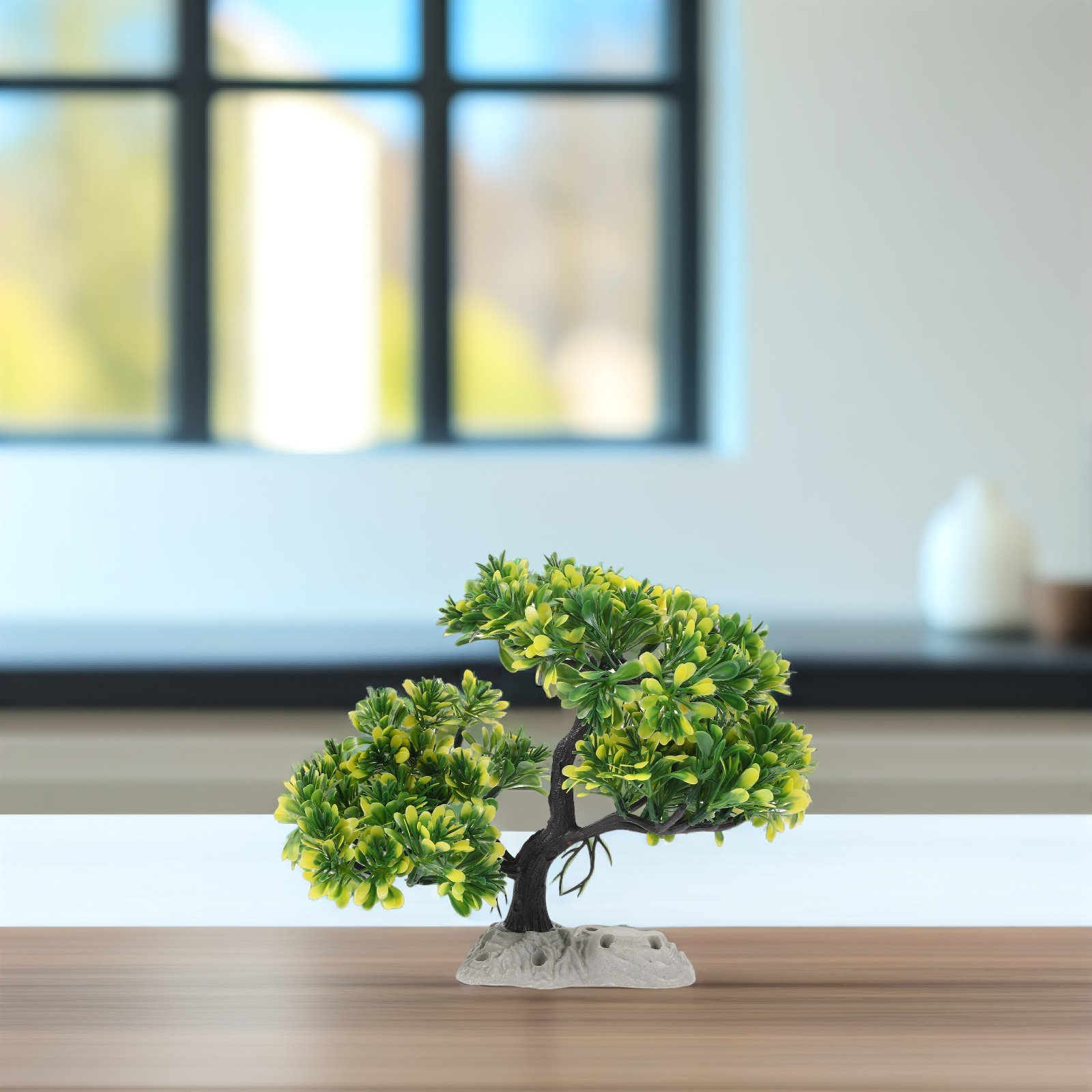 リアルな松の木の水槽装飾、プラスチック製の水槽用植物、爬虫類 - Aquarium Planted Tree のレビューと価格