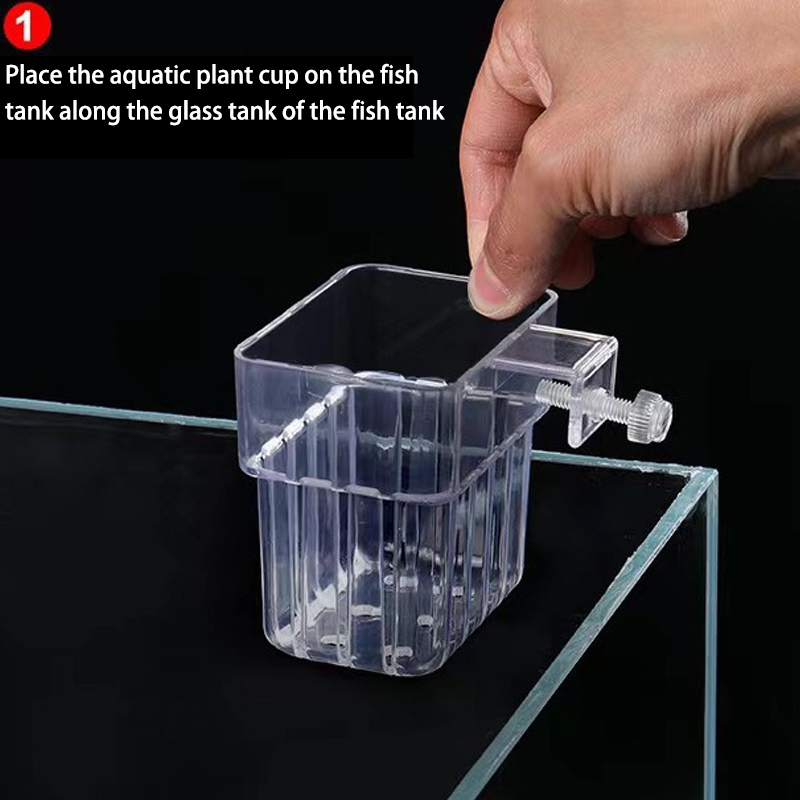 多機能フィッシュ水族館、水草植栽カップ、魚の分離ボックス、水 - Aquarium Planted Fish Tank のレビューと価格