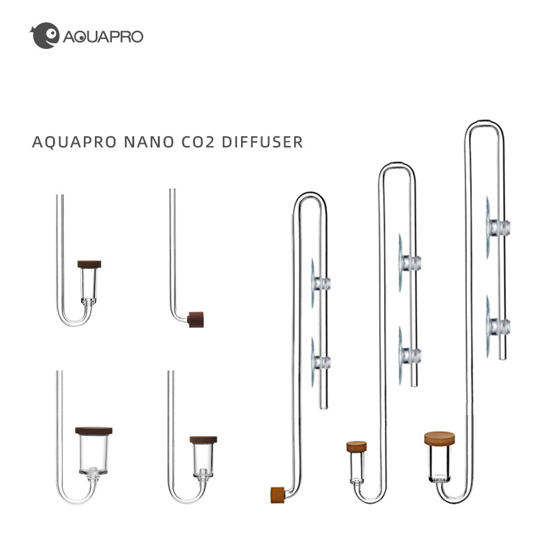 水族館 CO2 ディフューザー水槽バブルミニカウンターアクセ - Planted Aquarium Co2 のレビューと価格