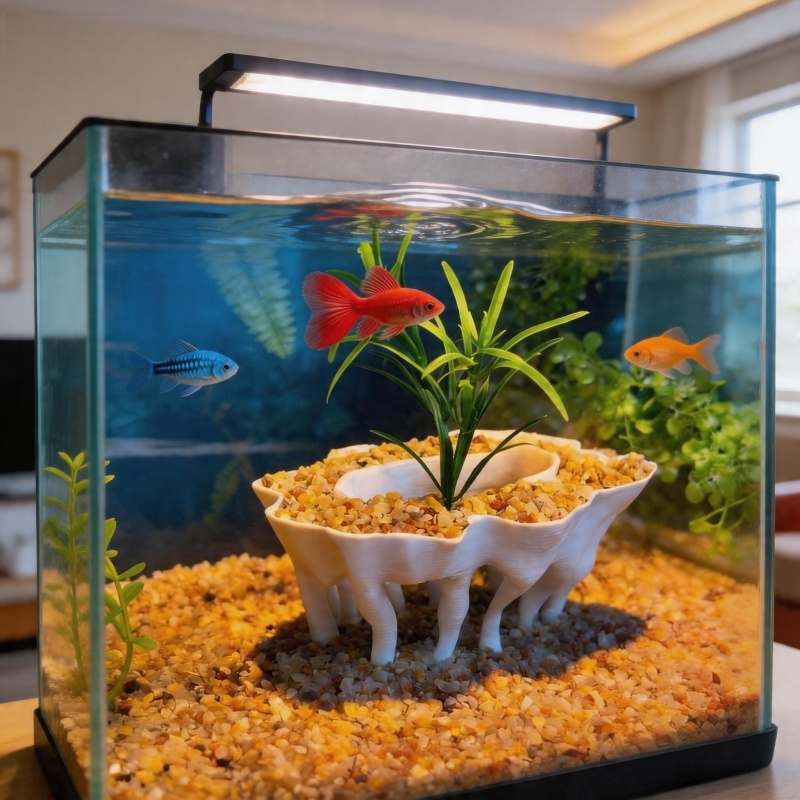 3Dプリントされた木の根の形をした水槽用植物、植木鉢も水槽の - Aquarium Planted Tree のレビューと価格