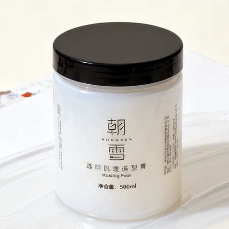 500g 透明砂入りモデリングペースト ファインテクスチャー - Aquarium Sand White のレビューと価格